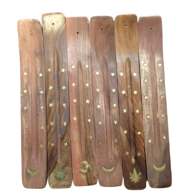Wooden Ash Catcher - Incense Burner 10" (Pack of 10)
