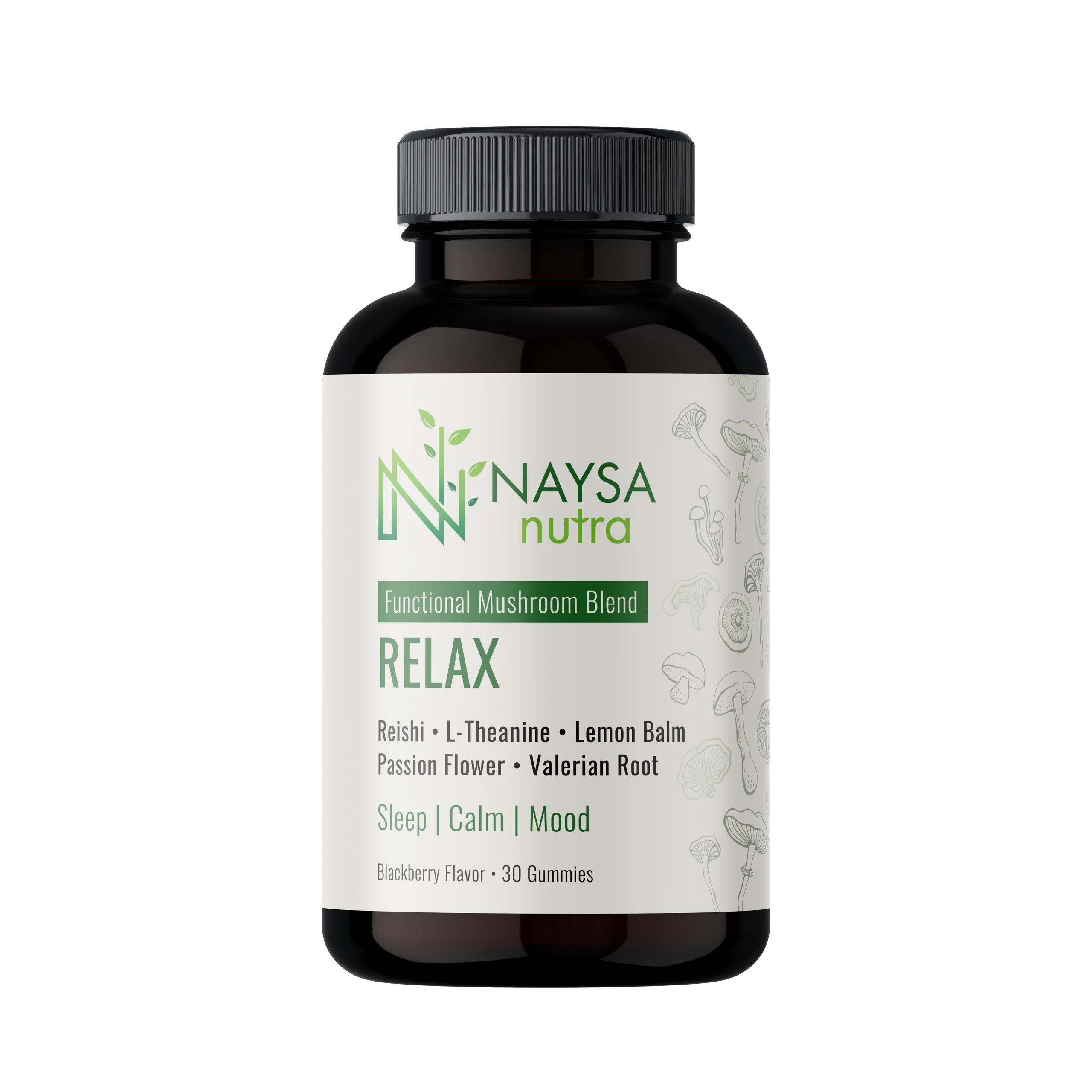 NAYSA Nutra Relax Mushroom Extract Gummies