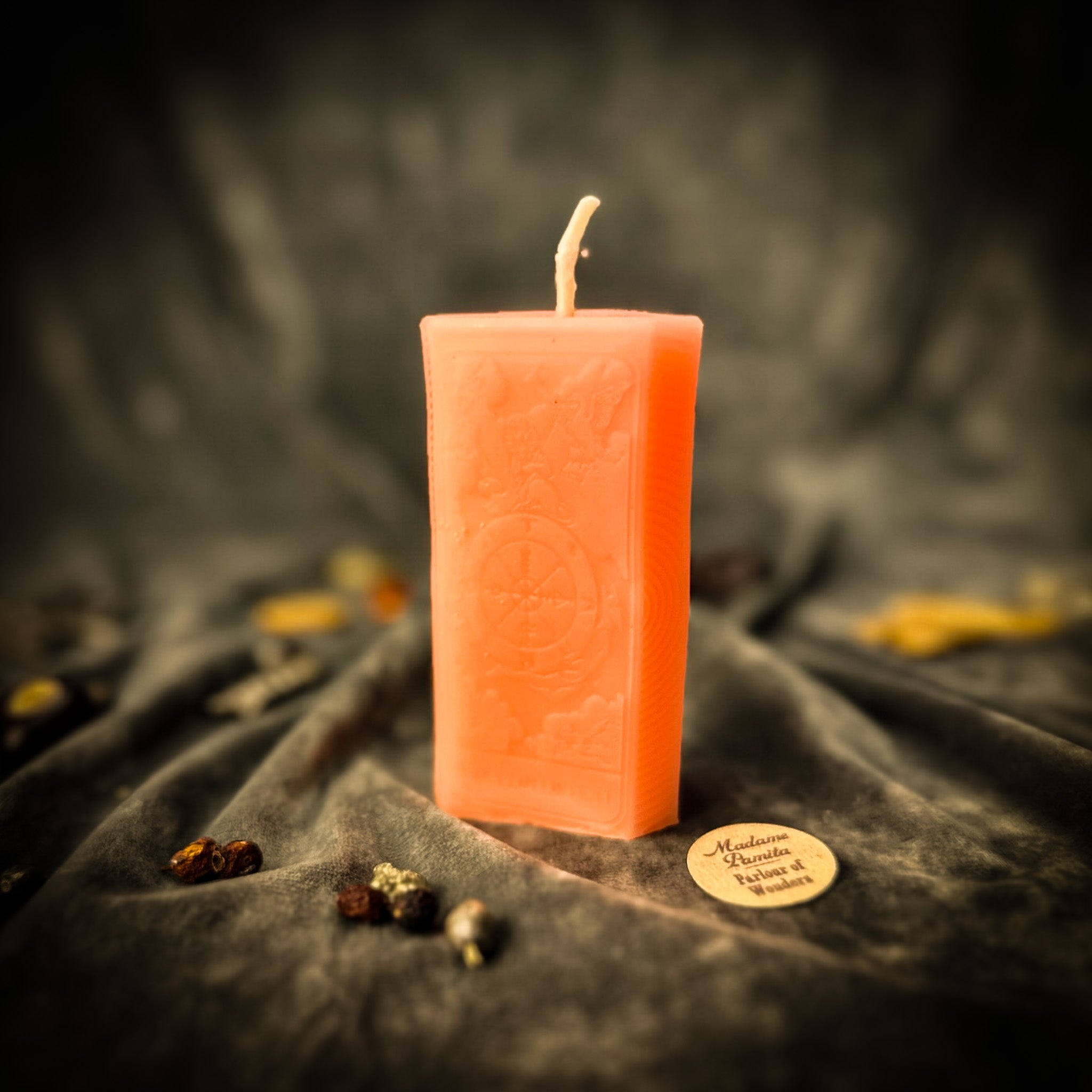 The Wheel of Fortune Candle Spell Kit - Luck & Opportunity Magic